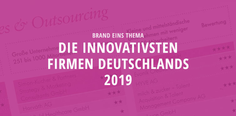 Innovator des Jahres? Und das zum 4. Mal in Folge!