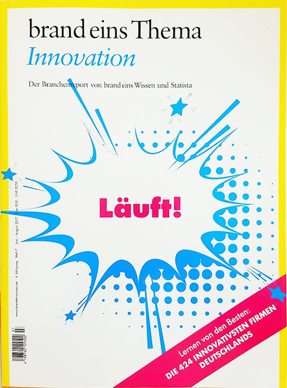 brand eins – Innovator des Jahres 2017
