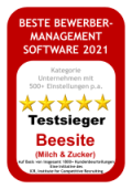 Beste Bewerbermanagement Software 2021 Beesite (Milch & Zucker) KI-HR-Tool