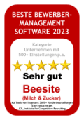 Beste Bewerbermanagement Software 2023 Beesite (Milch & Zucker) KI-HR-Tool