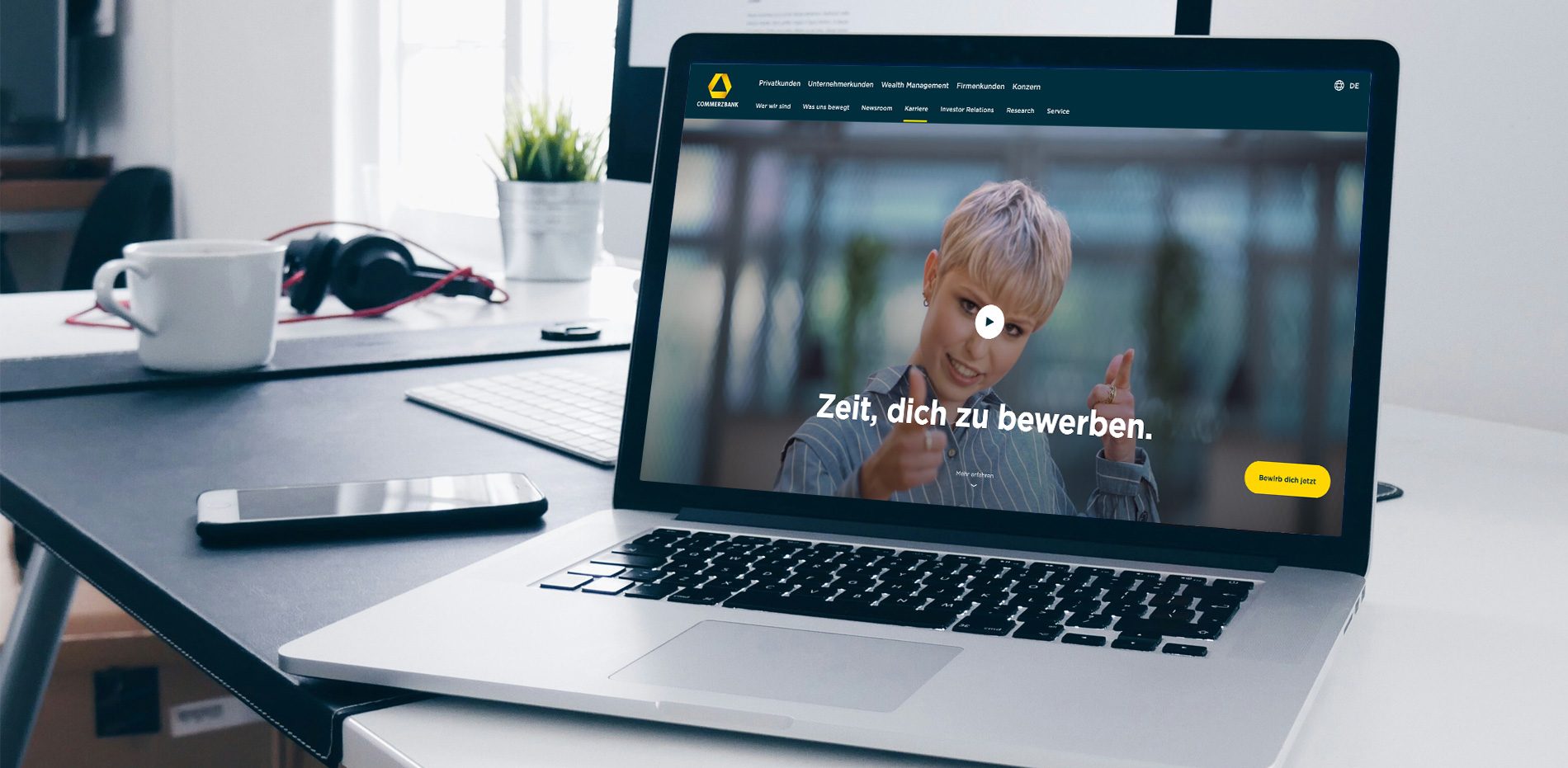 Referenz Commerzbank Bewerbermanagement-Software