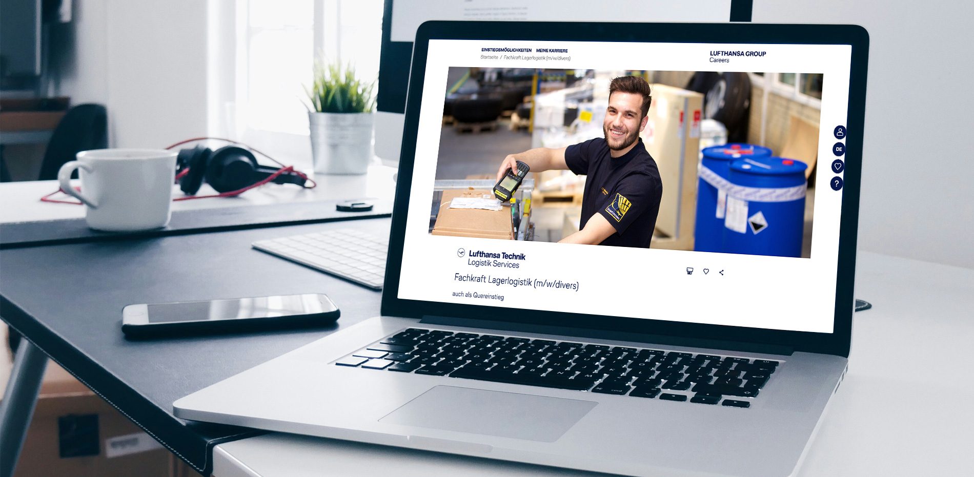 Referenz Lufthansa Recruitingsystem