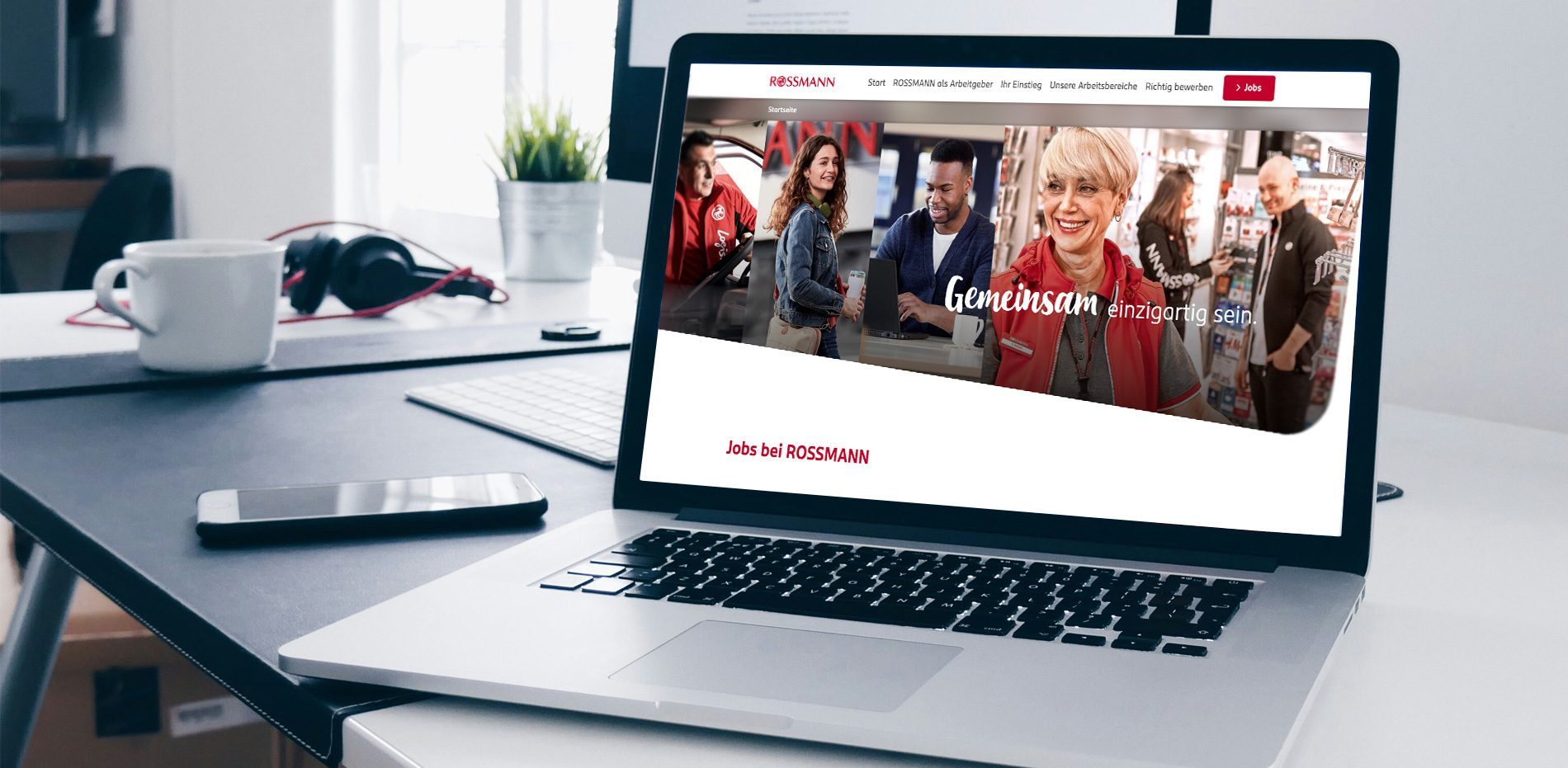 Referenz Rossmann Bewerbermanagement